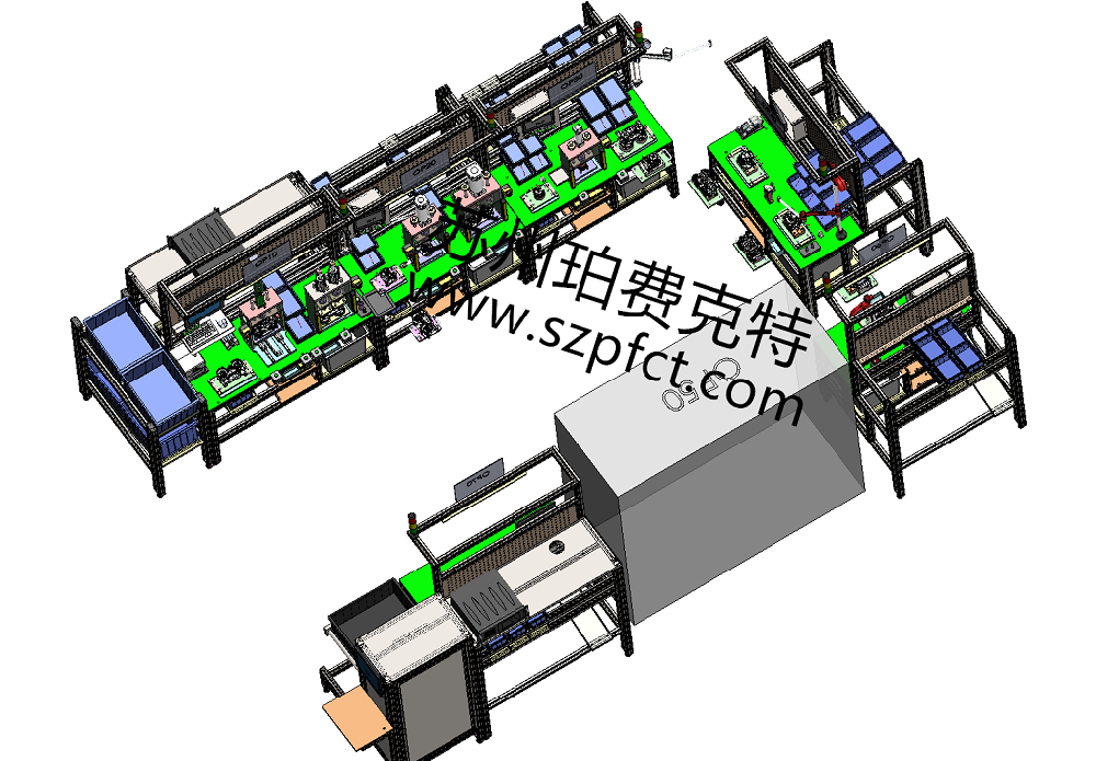 汽车EBS装配测试线