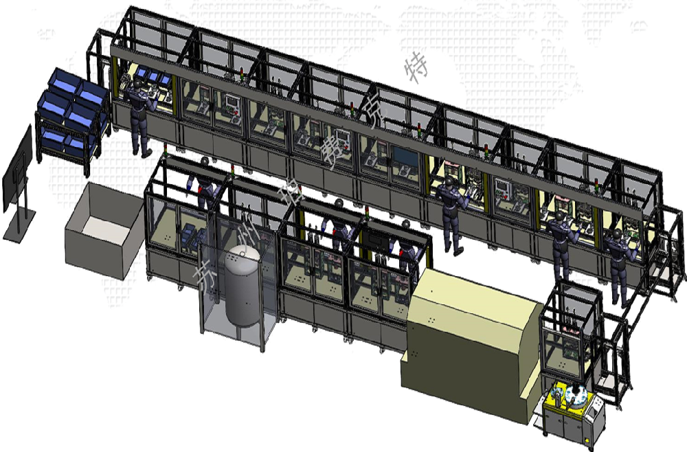 电子水泵生产线