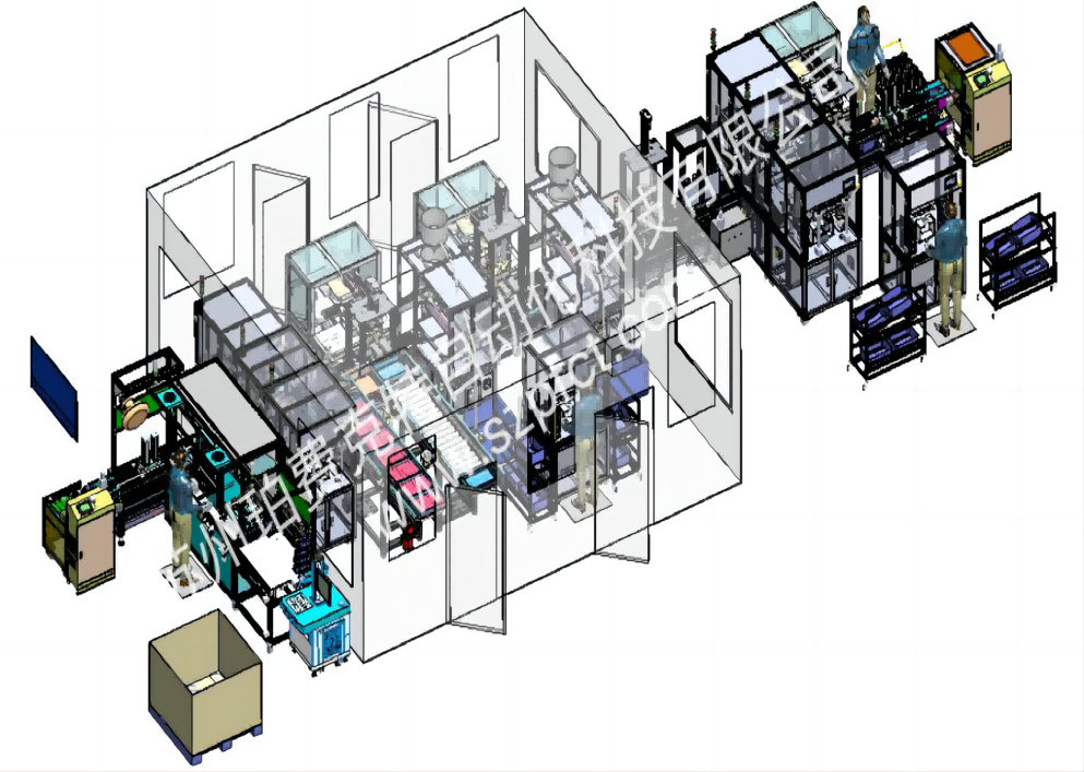 分子筛罐体生产线